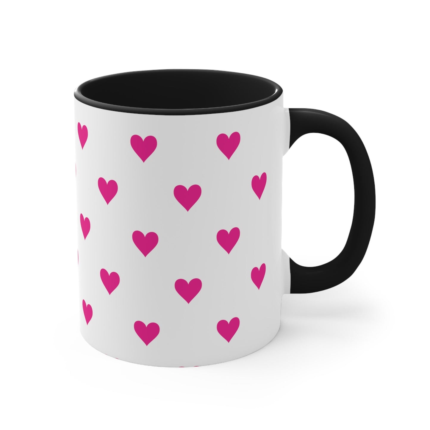 Heart Coffee Mugs, 11oz