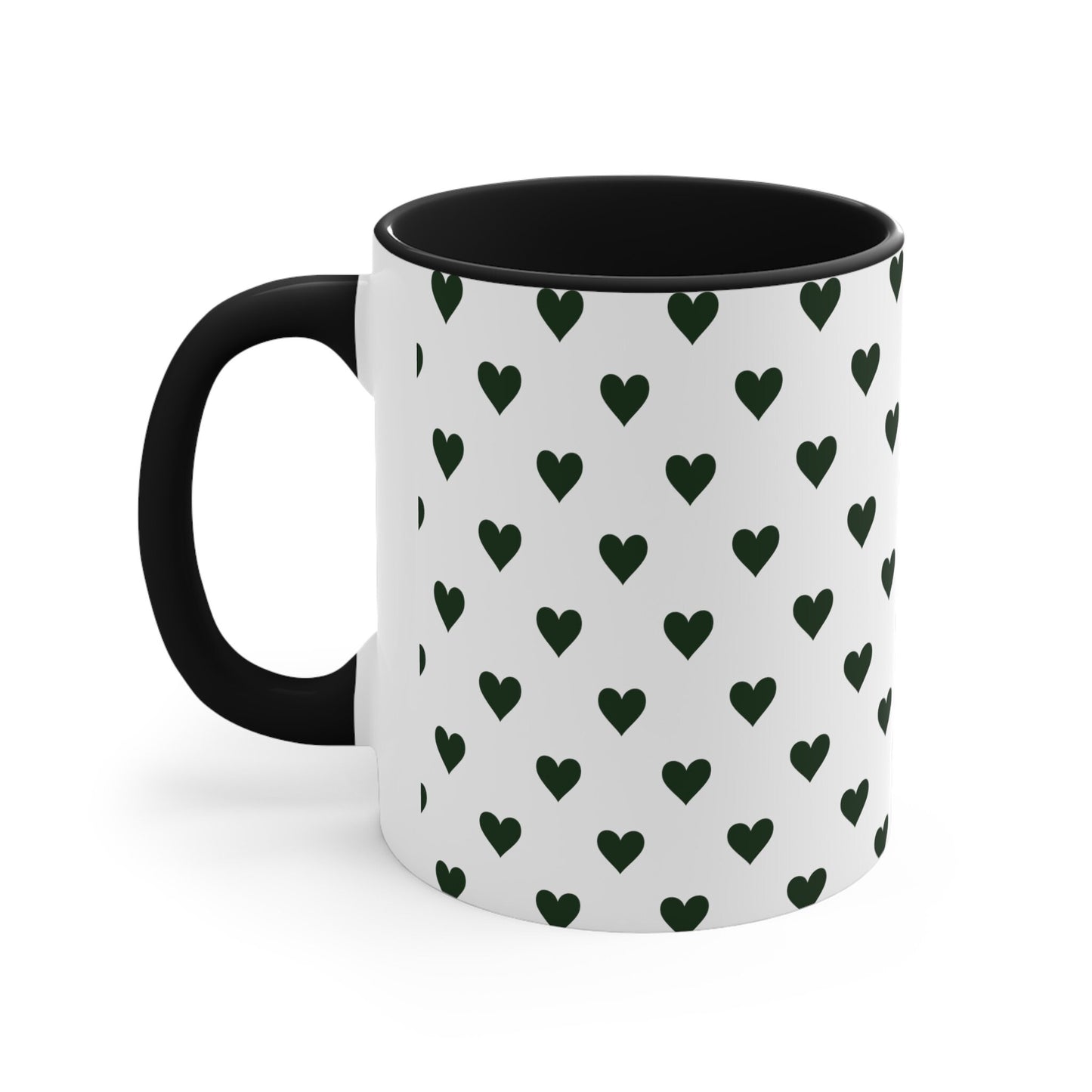 Heart Coffee Mugs, 11oz