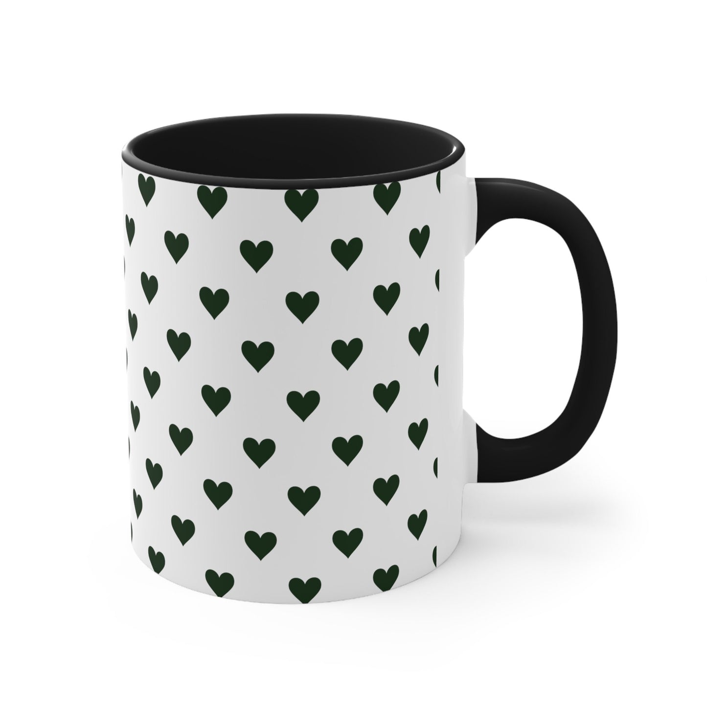 Heart Coffee Mugs, 11oz
