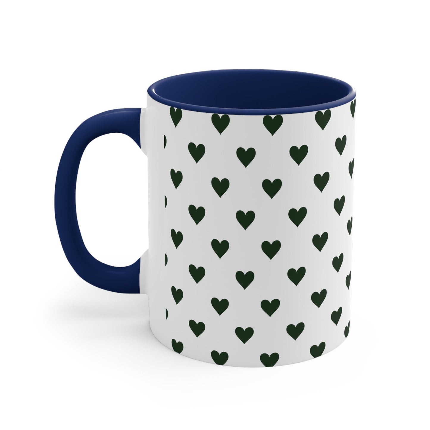 Heart Coffee Mugs, 11oz