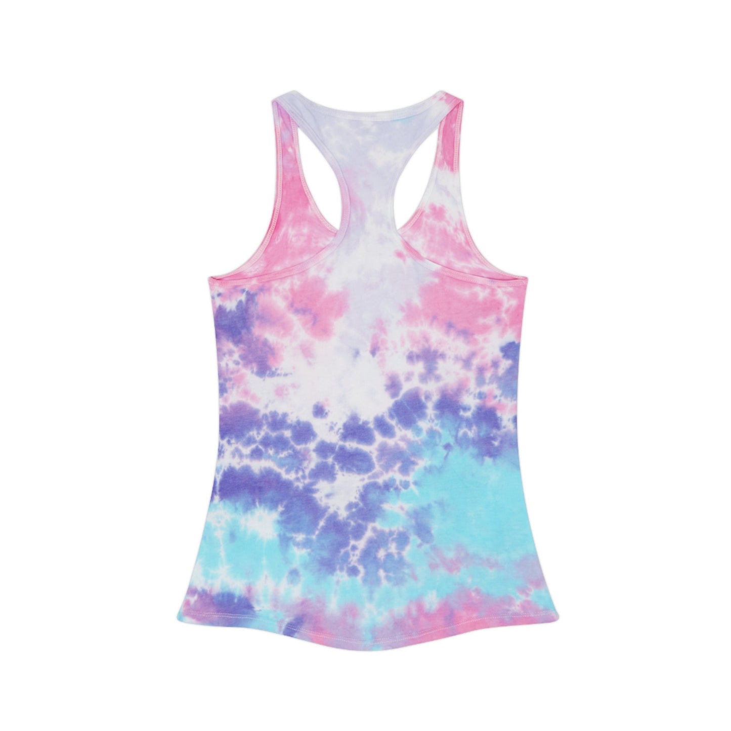 Black Dog Tie Dye Racerback Tank Top