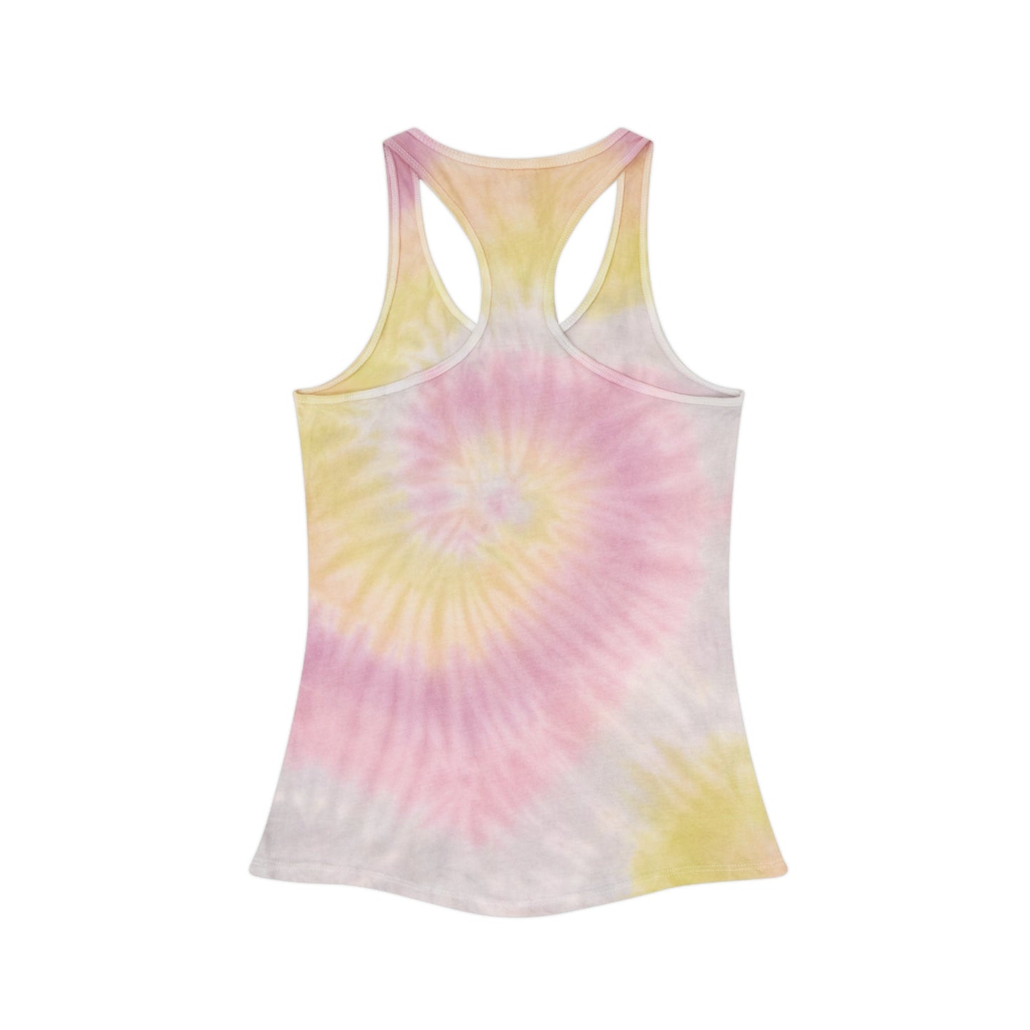 Black Dog Tie Dye Racerback Tank Top