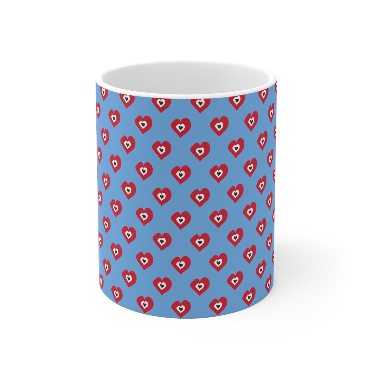 Heart Mugs Ceramic Mug 11oz