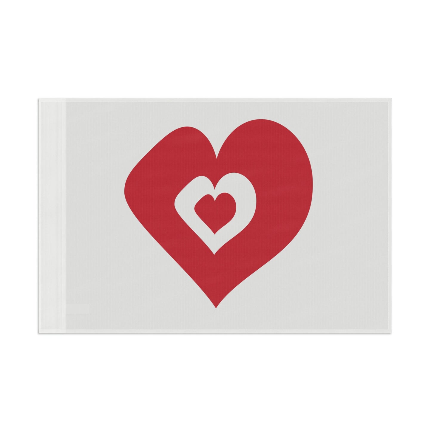 Heart Flags 1 Side design