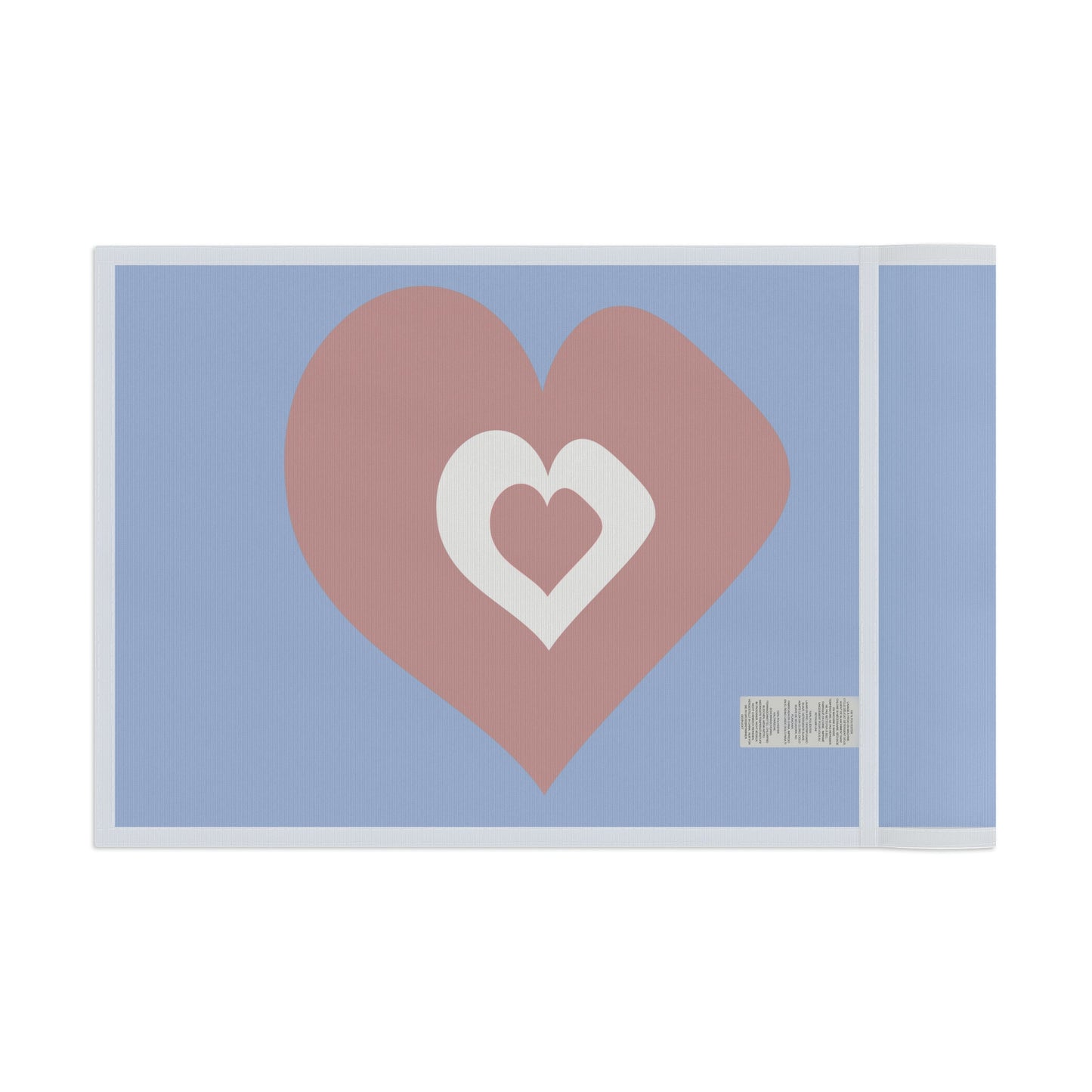 Heart Flags  1 Side Design