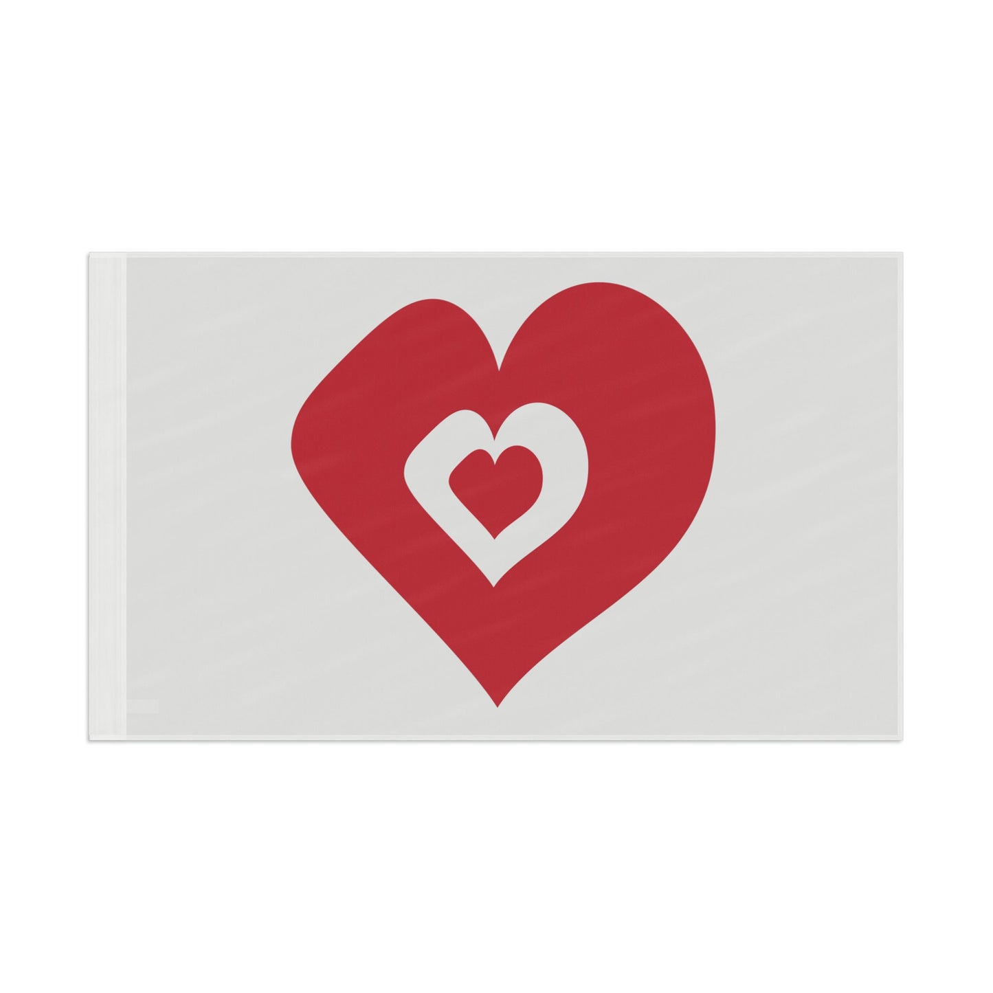 Heart Flags 1 Side design