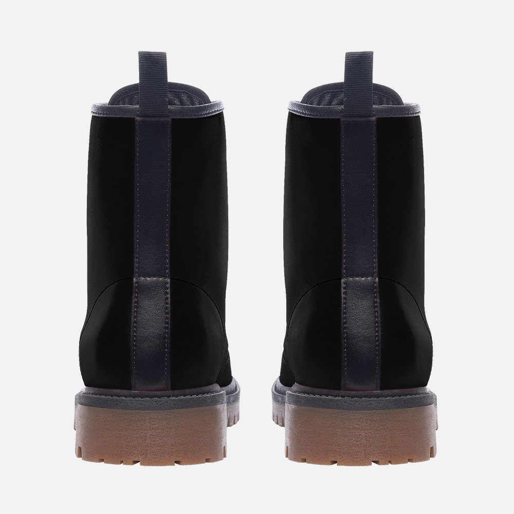 Casual Leather Lightweight black boots