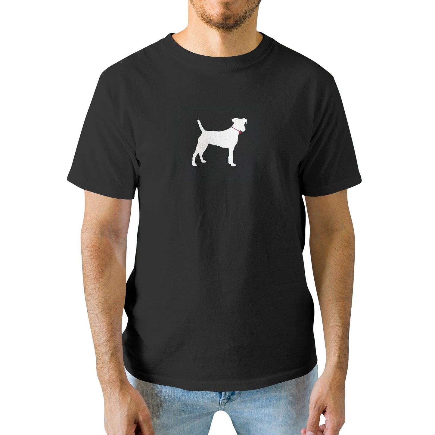 Men's Premium Cotton Dog Lovers T-Shirt