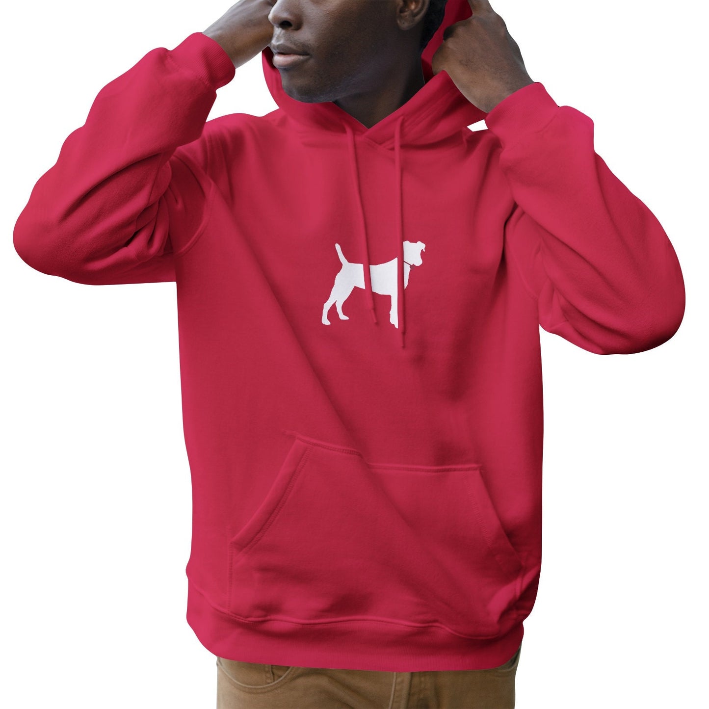 Dog Lovers Men's Soft Cotton Hoodies