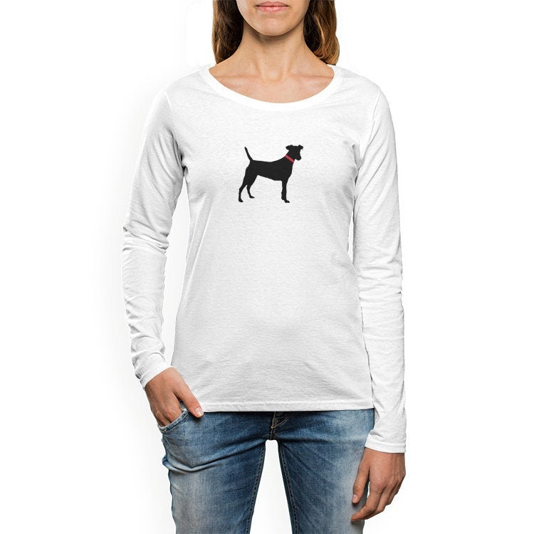 Black Dog Women's Crew Neck Long sleeve T-shirt