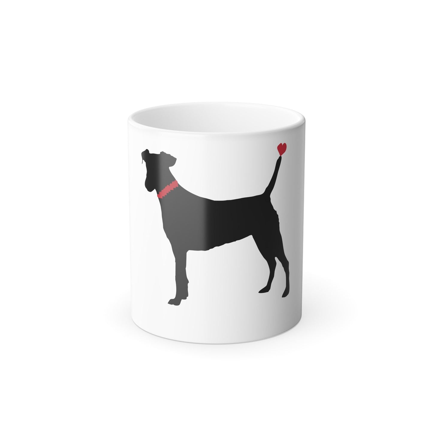 Black Dog Lovers Color Morphing Mug, 11oz