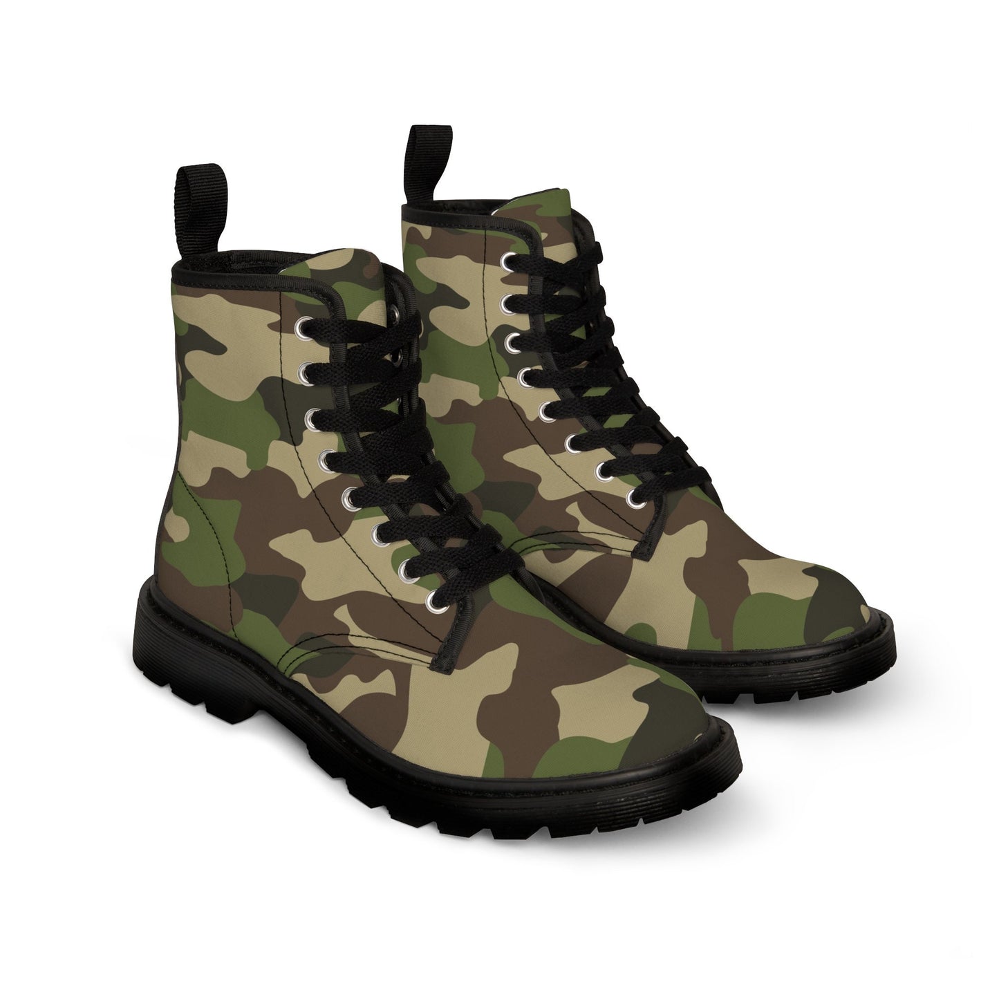 Women's Canvas Camo Boots
