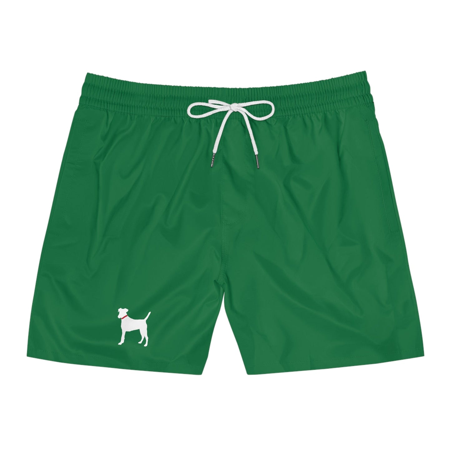 Men's Mid-Length green Swim Shorts