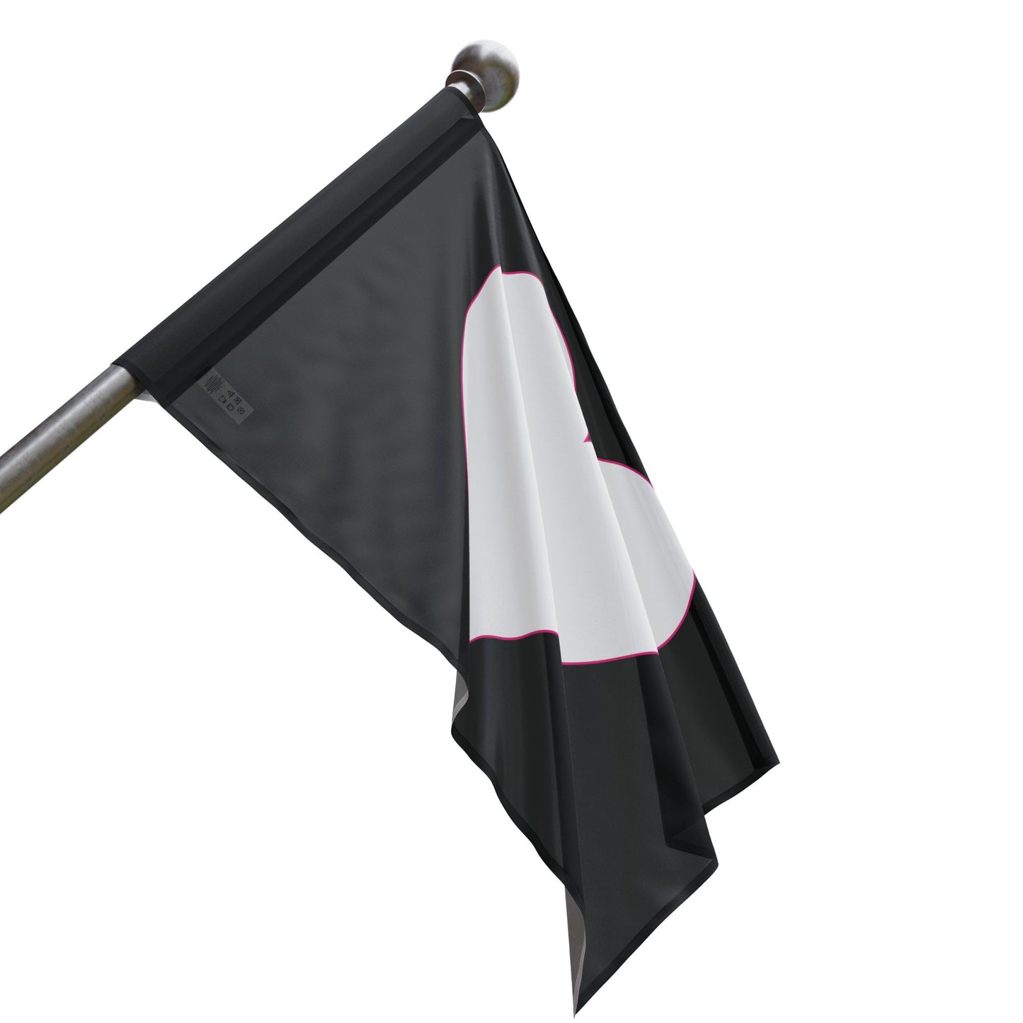 Heart Flags 1 Sided