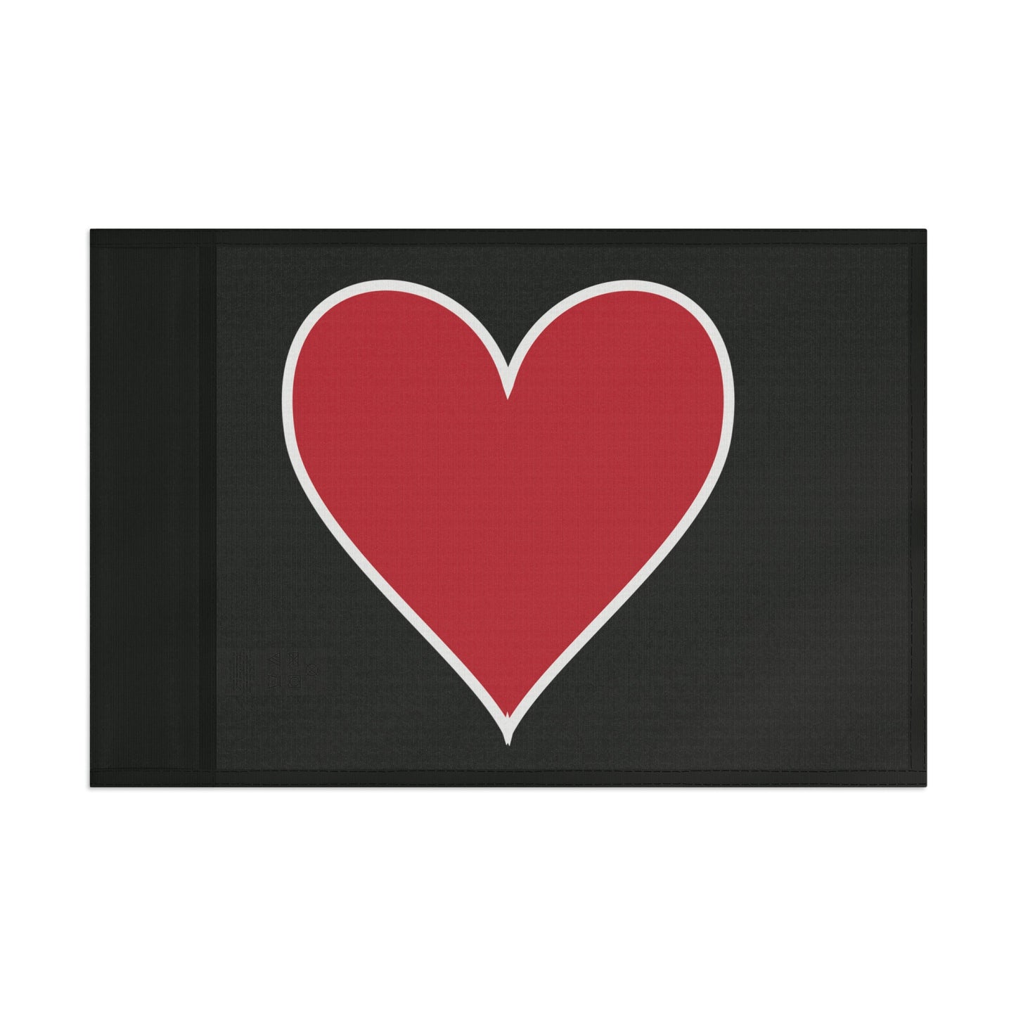 Heart Flags 1 Sided