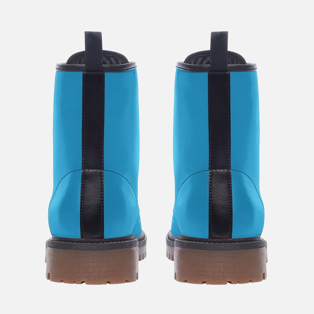 Ladies Blue Boots Casual Leather Lightweight boots MT