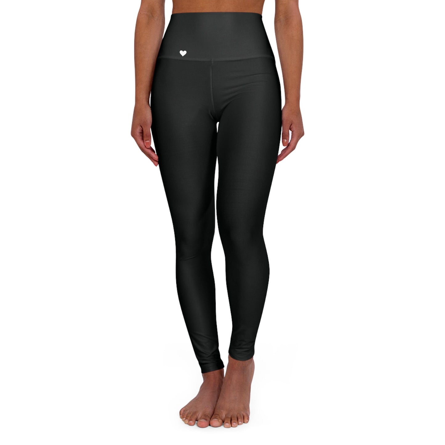 High Waisted Black Yoga Leggings Skinny fit