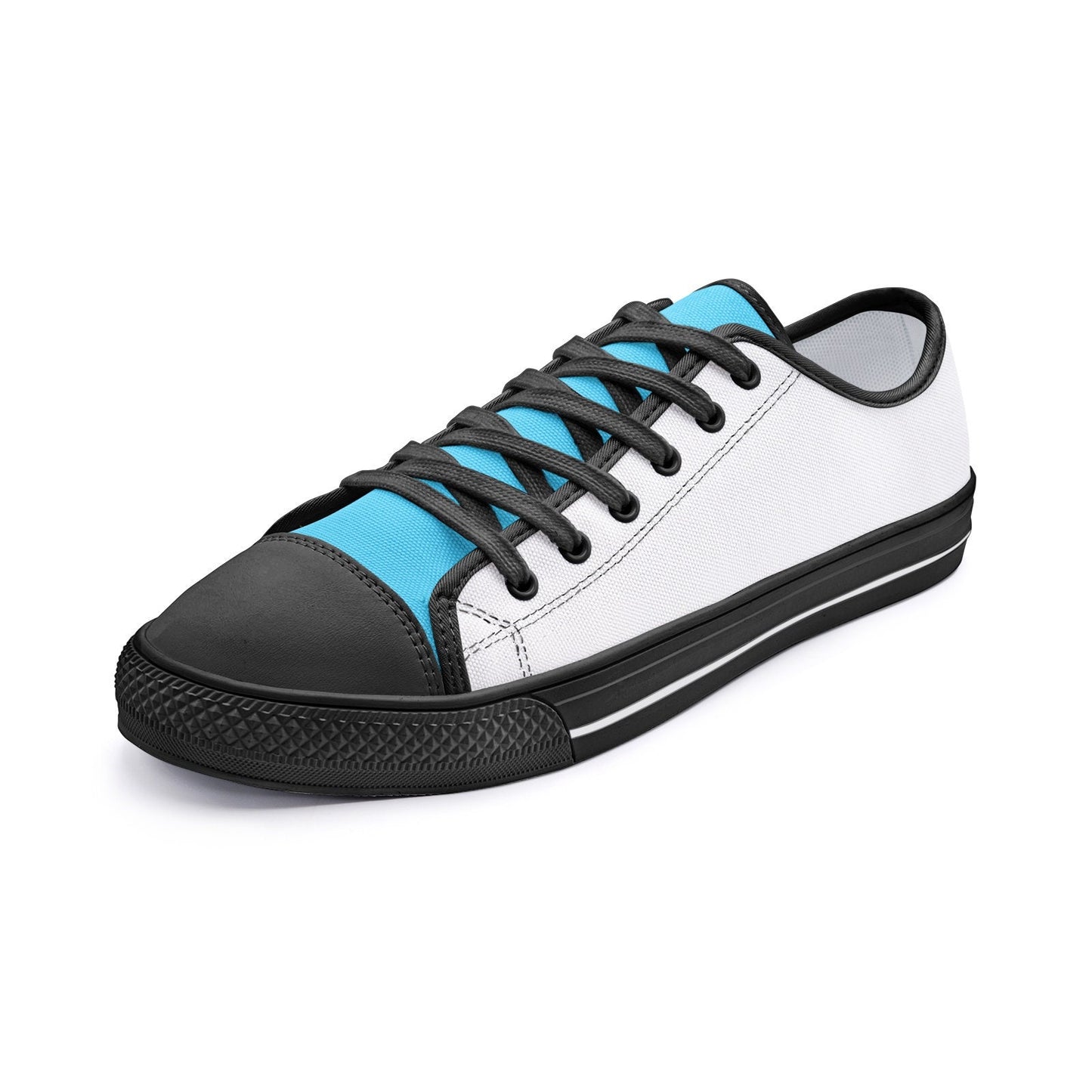 White Casual Sneakers Unisex Low Top Canvas Shoes
