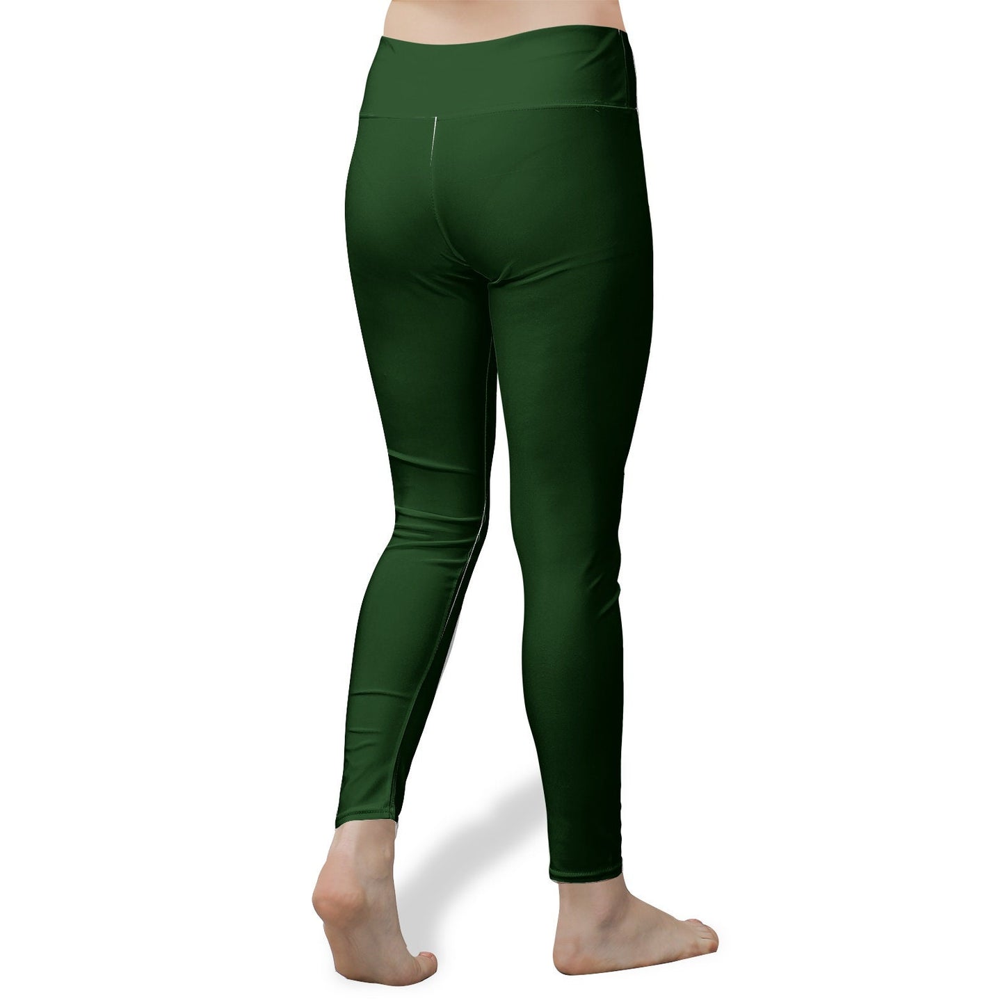 Green Leggings Women's High Waist Yoga Leggings