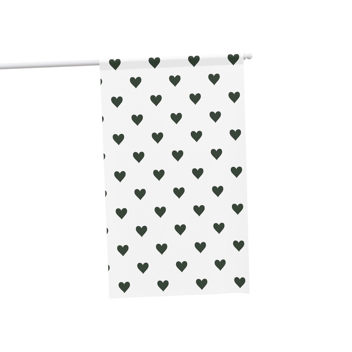 Green Heart House Flag