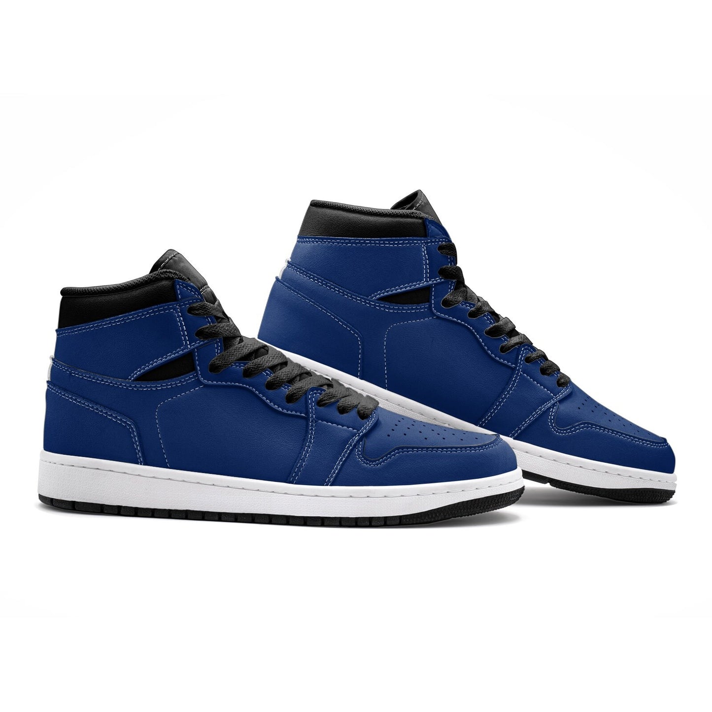 Navy Blue High Tops Unisex Sizes