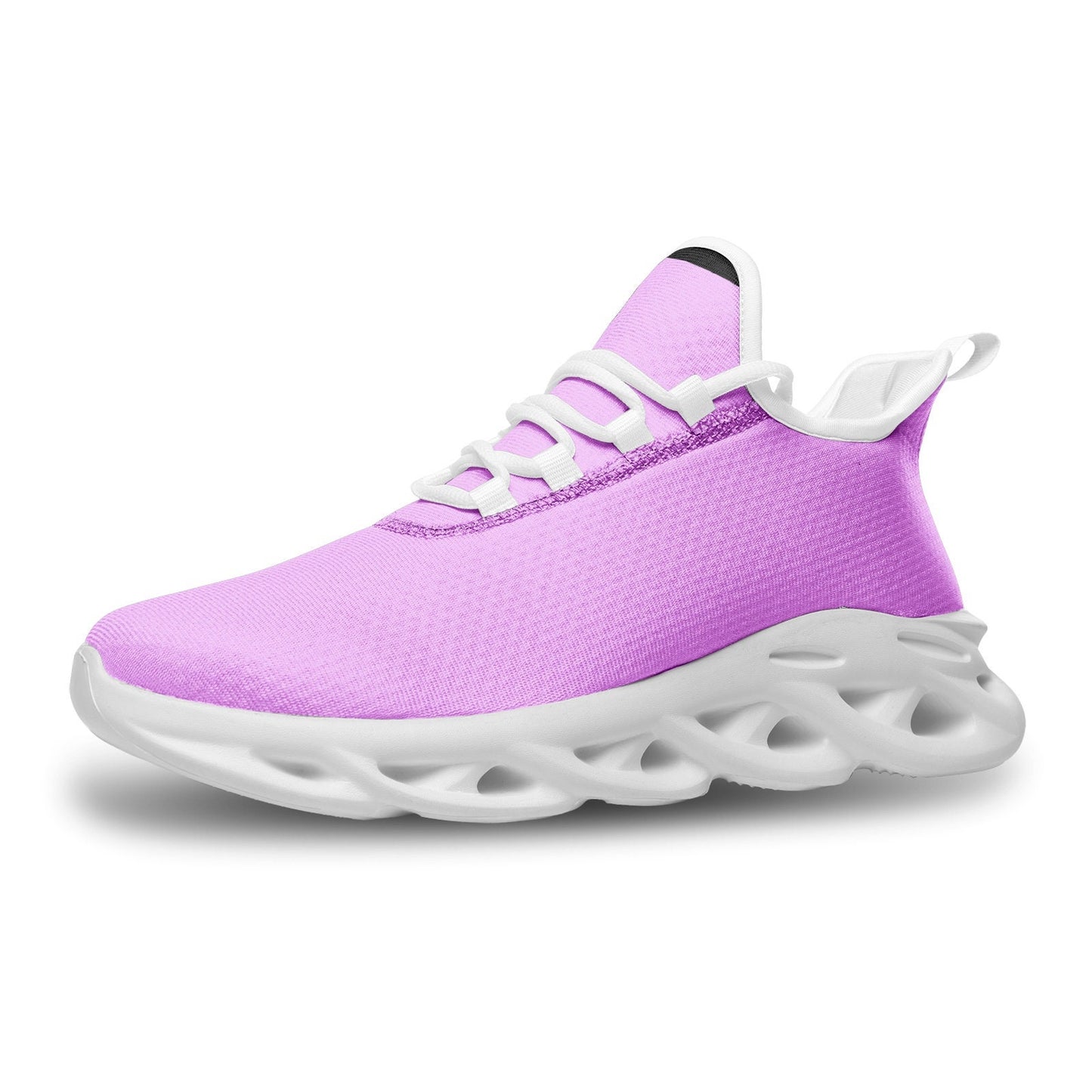 Pink Sneakers Unisex Bounce Mesh Knit Sneakers