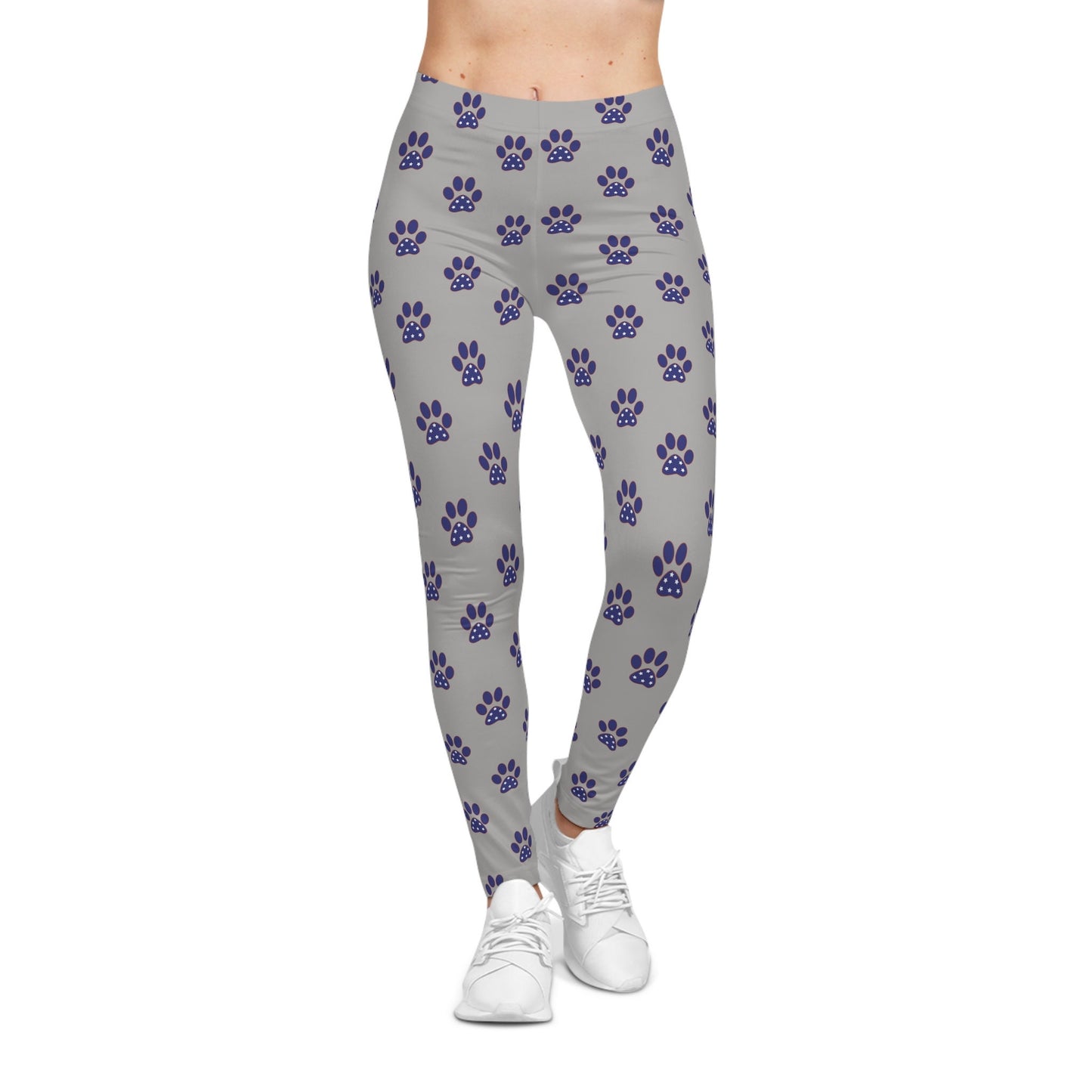 Women's Gray Casual Leggings
