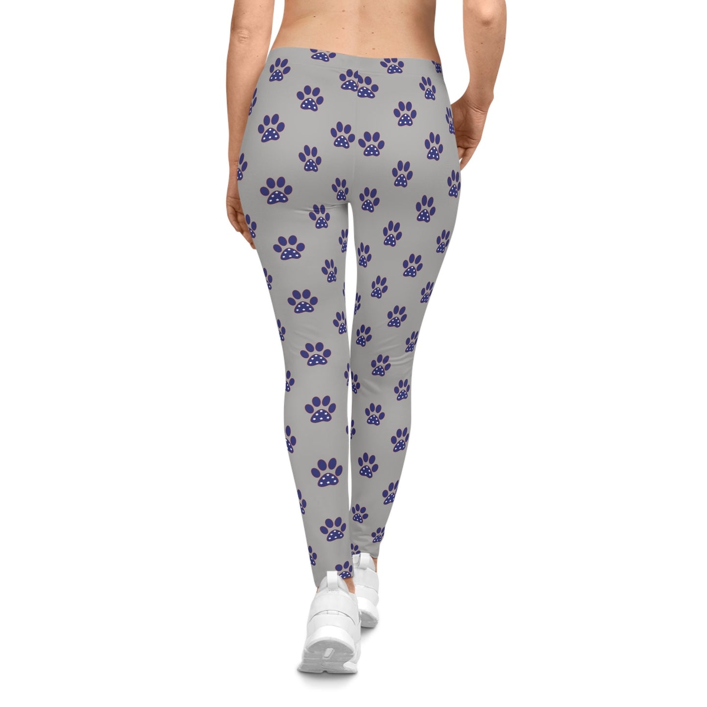 Women's Gray Casual Leggings