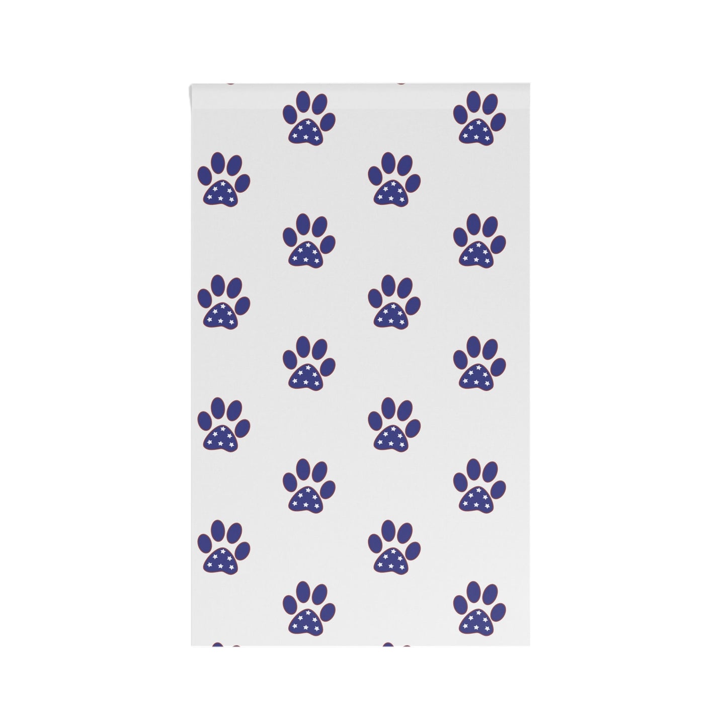 Paw Print Patriotic Flags