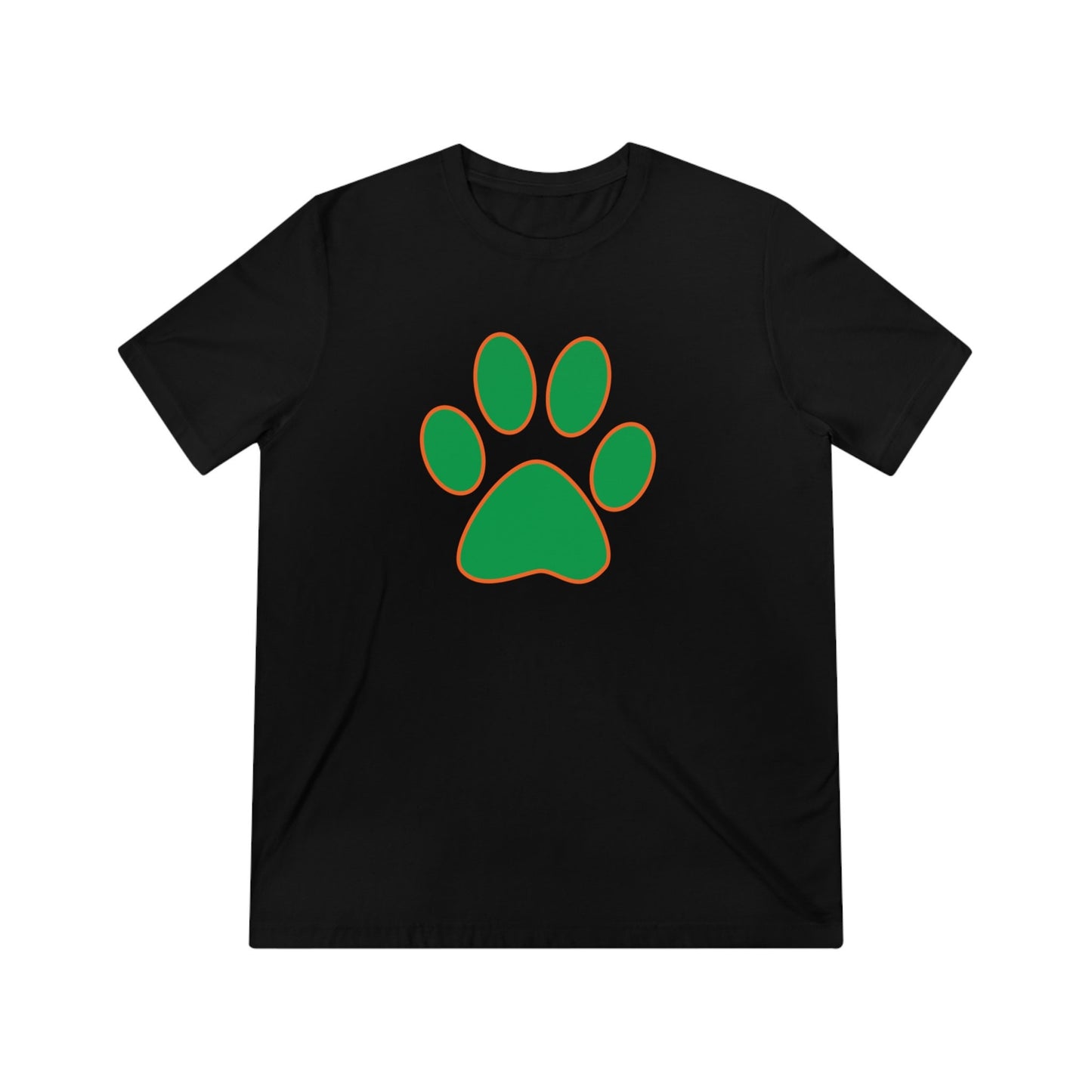 Paw Print Unisex Paw Print Triblend Tee-Shirts