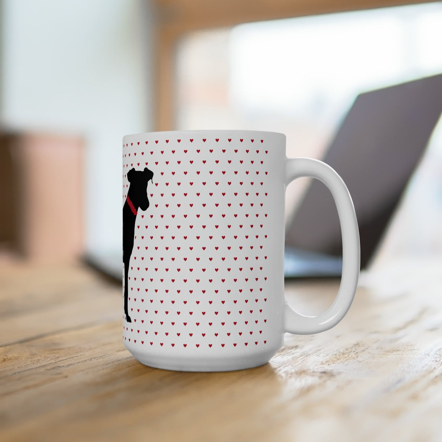 Black Dog Mugs Ceramic Mug 15oz