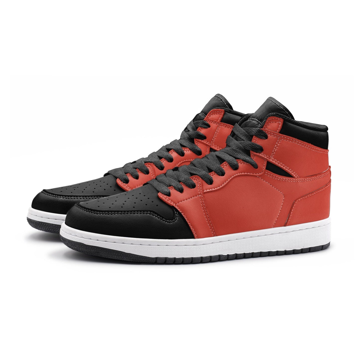 Orange High Top Sneakers Unisex Sizes