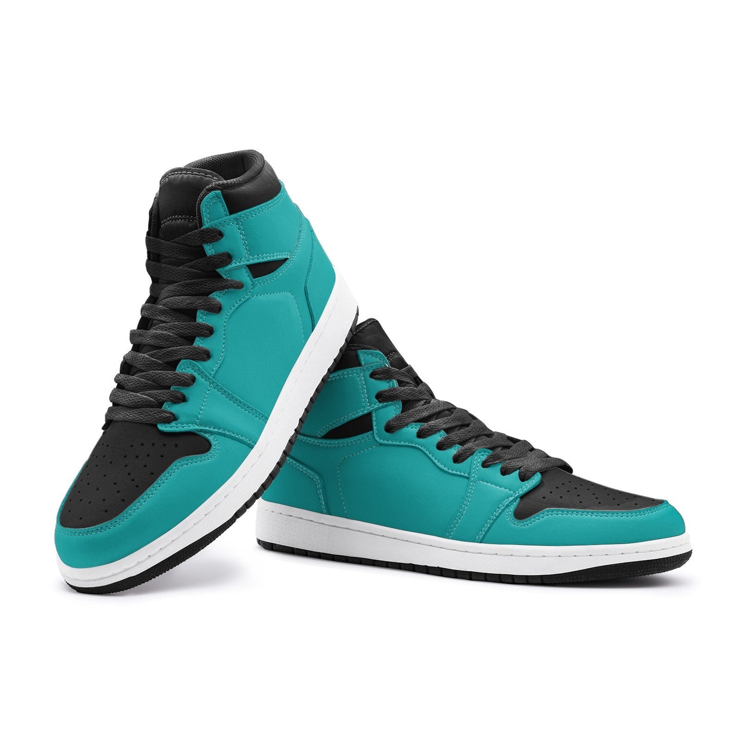 Teal High Top Sneakers Unisex Sizes