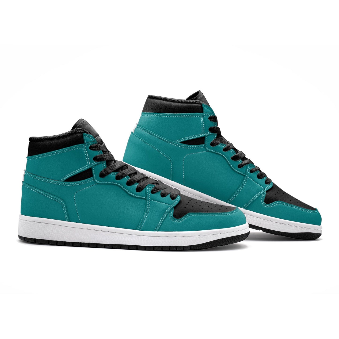 Teal High Top Sneakers Unisex Sizes