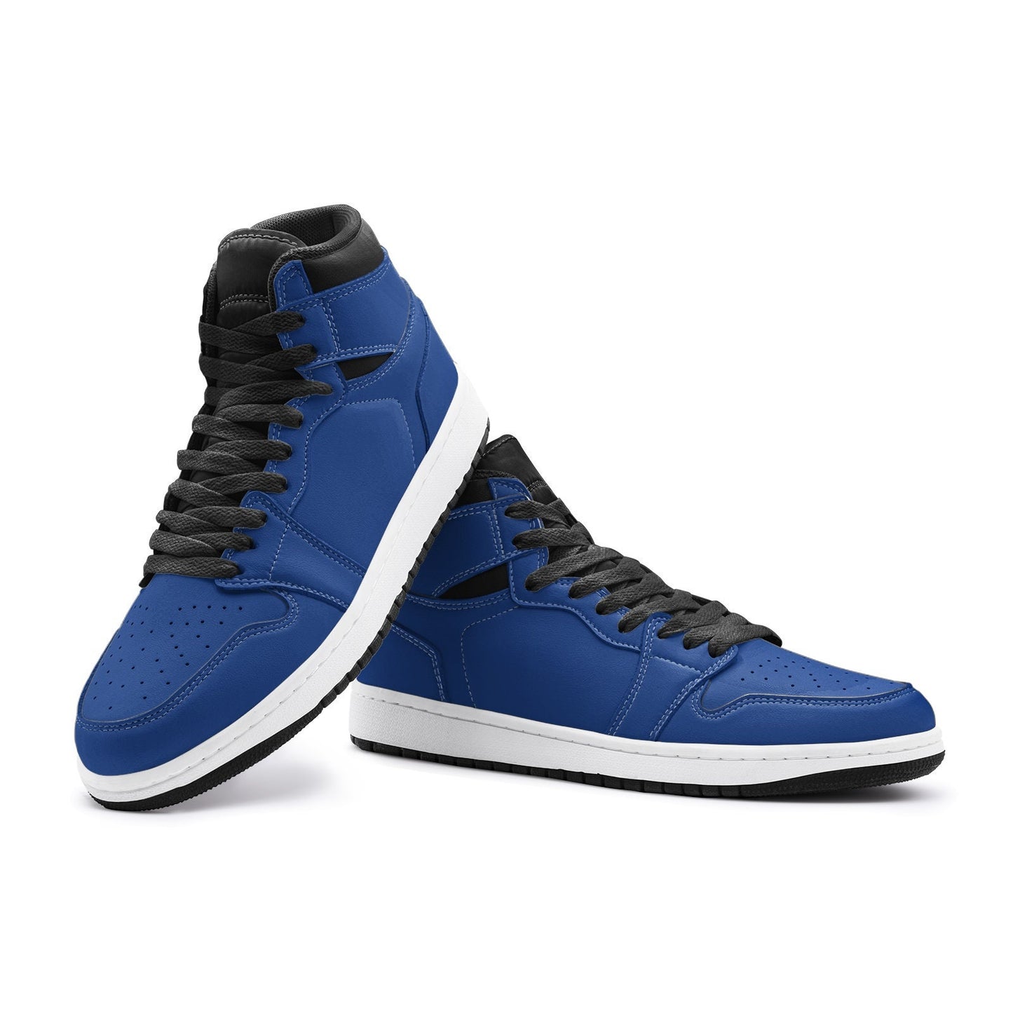 Navy Blue High Tops Unisex Sizes