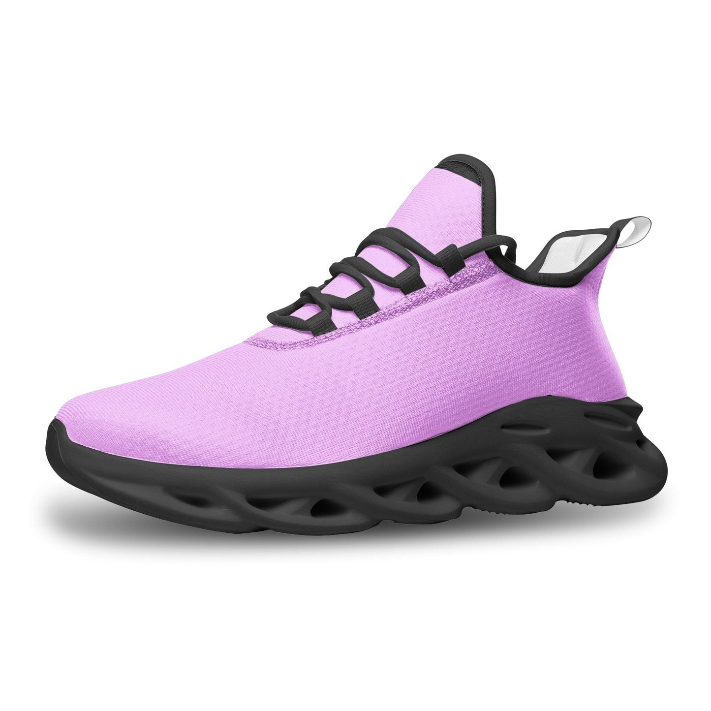 Pink Sneakers Unisex Bounce Mesh Knit Sneakers