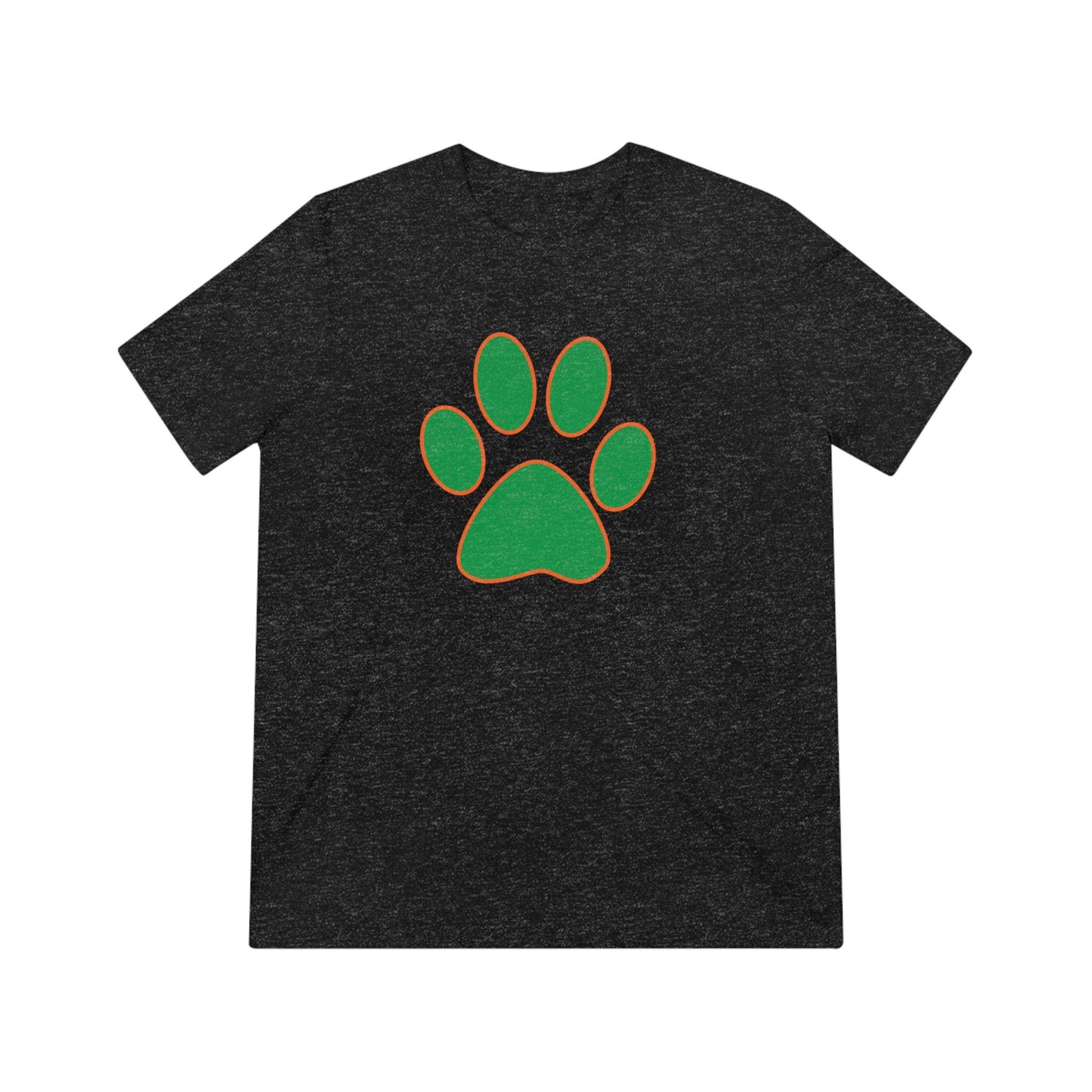 Paw Print Unisex Paw Print Triblend Tee-Shirts