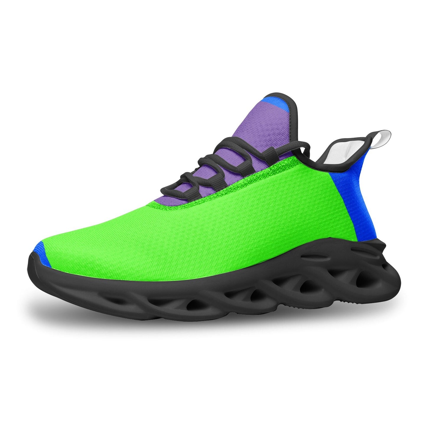 Green Sneakers Unisex Bounce Mesh Knit Sneakers