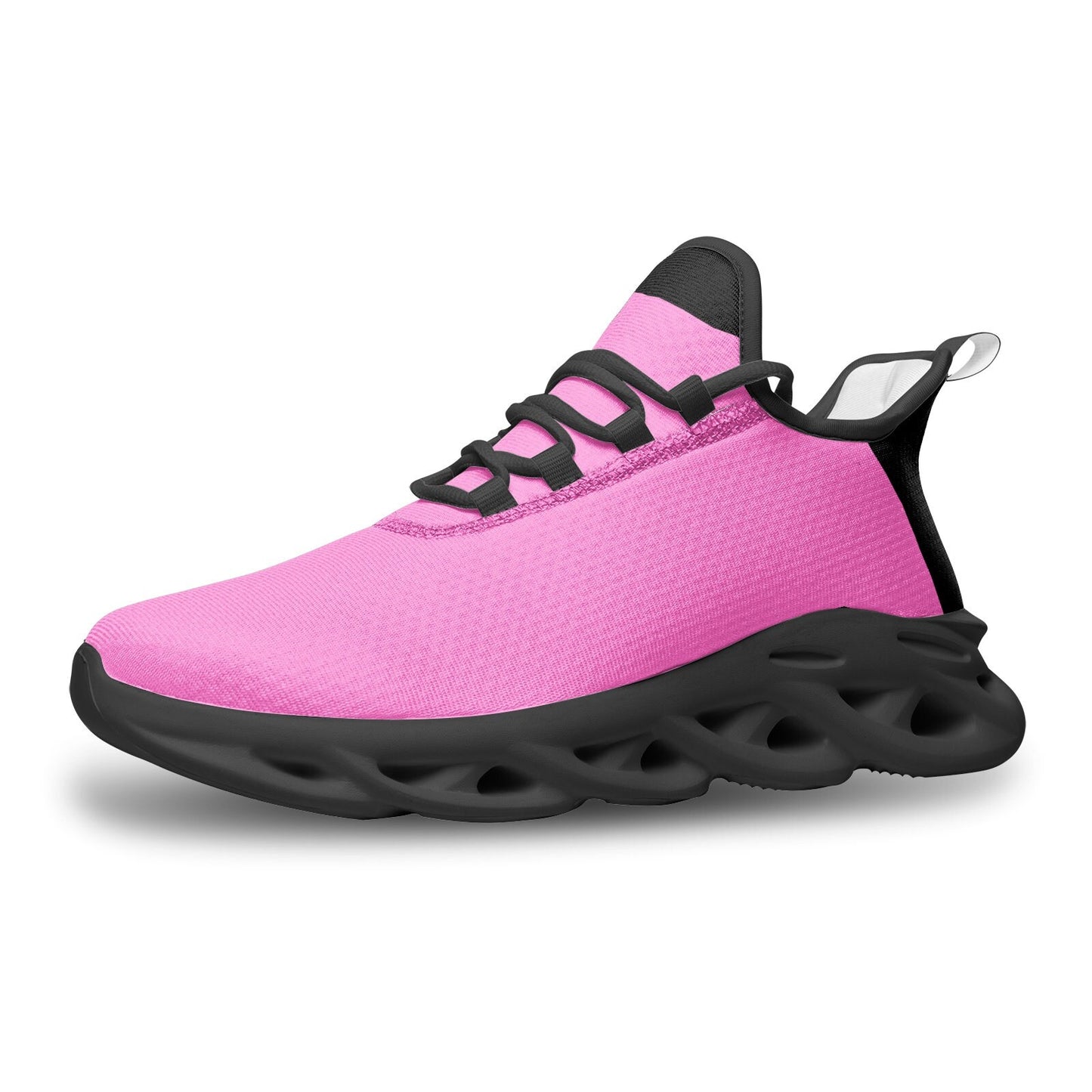 Pink Sneakers Unisex Bounce Mesh Knit Sneakers