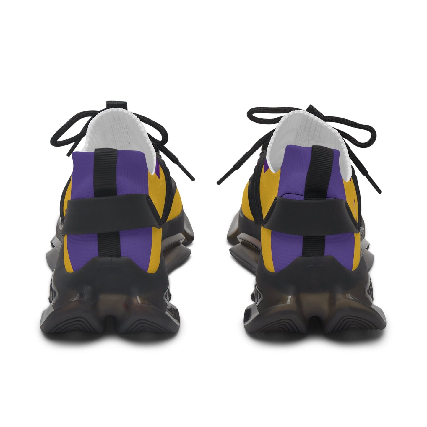 Women's Yellow and Purple Sneakers