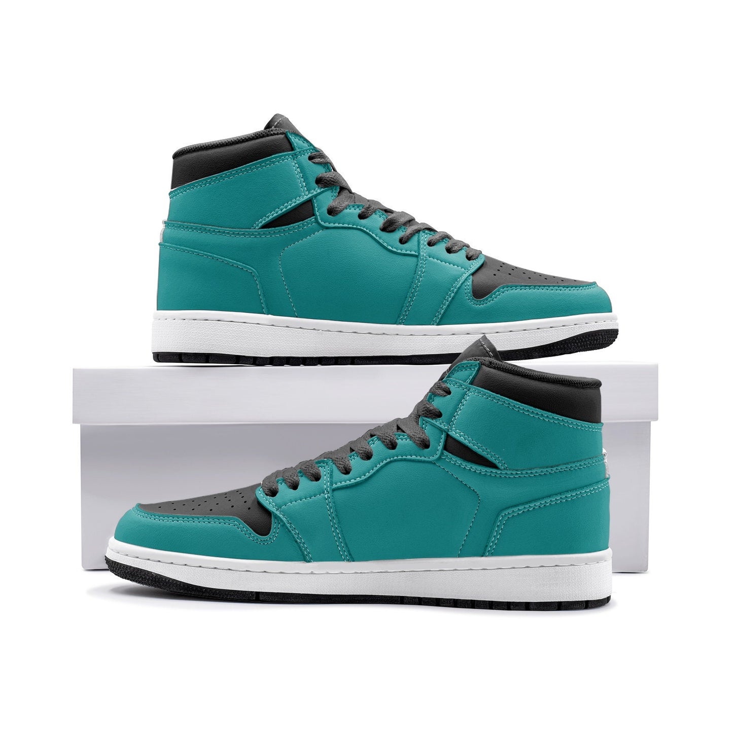 Teal High Top Sneakers Unisex Sizes