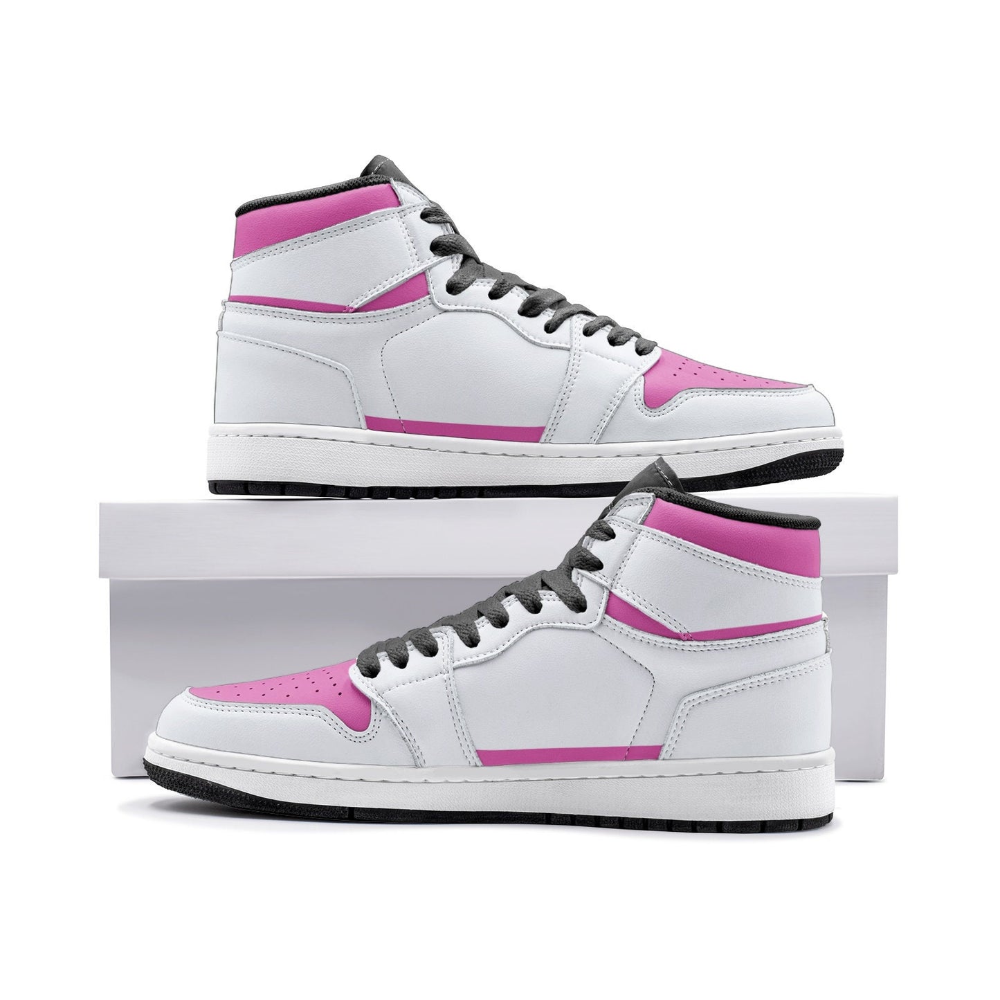 Pink High Top Sneakers Unisex Sizes