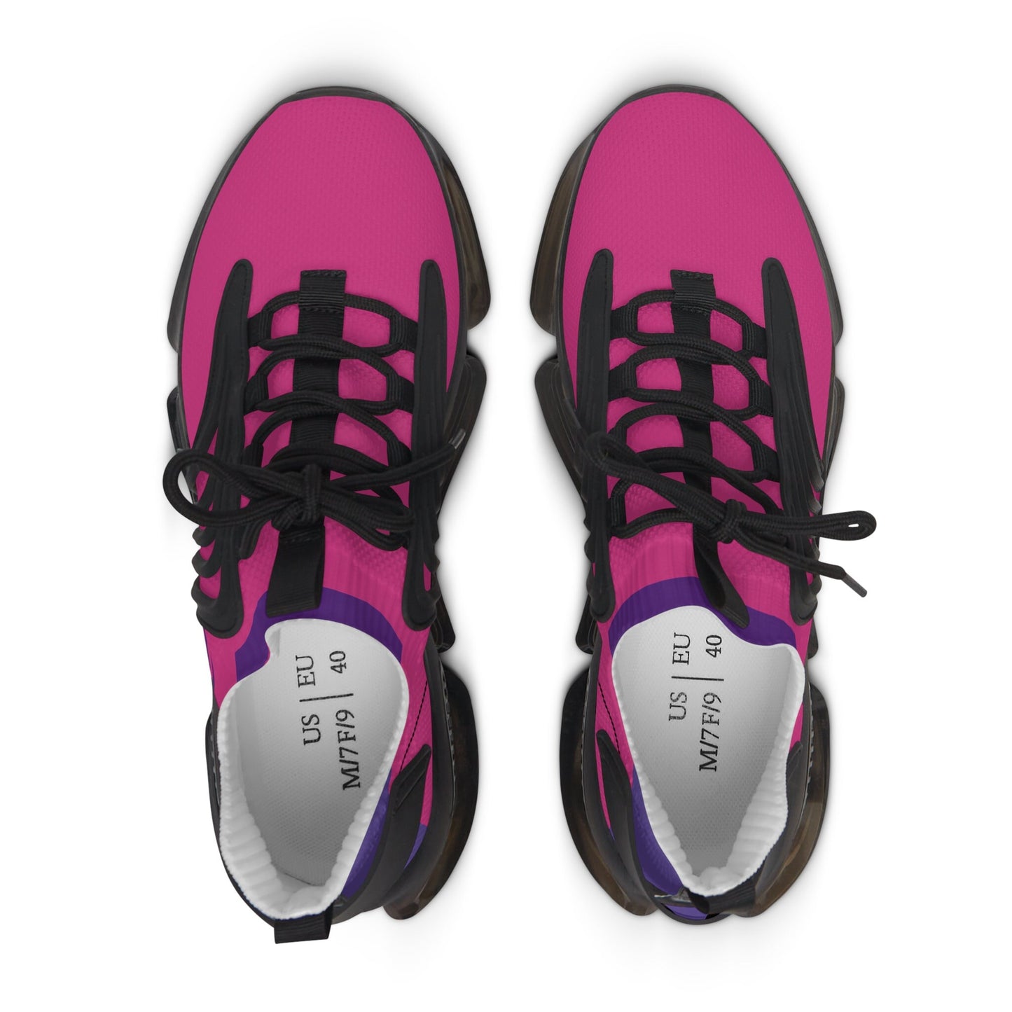 Women's Pink and Purple Sneakers