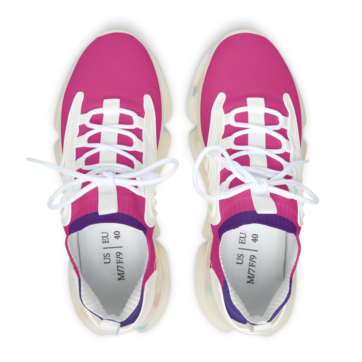 Women's Pink and Purple Sneakers