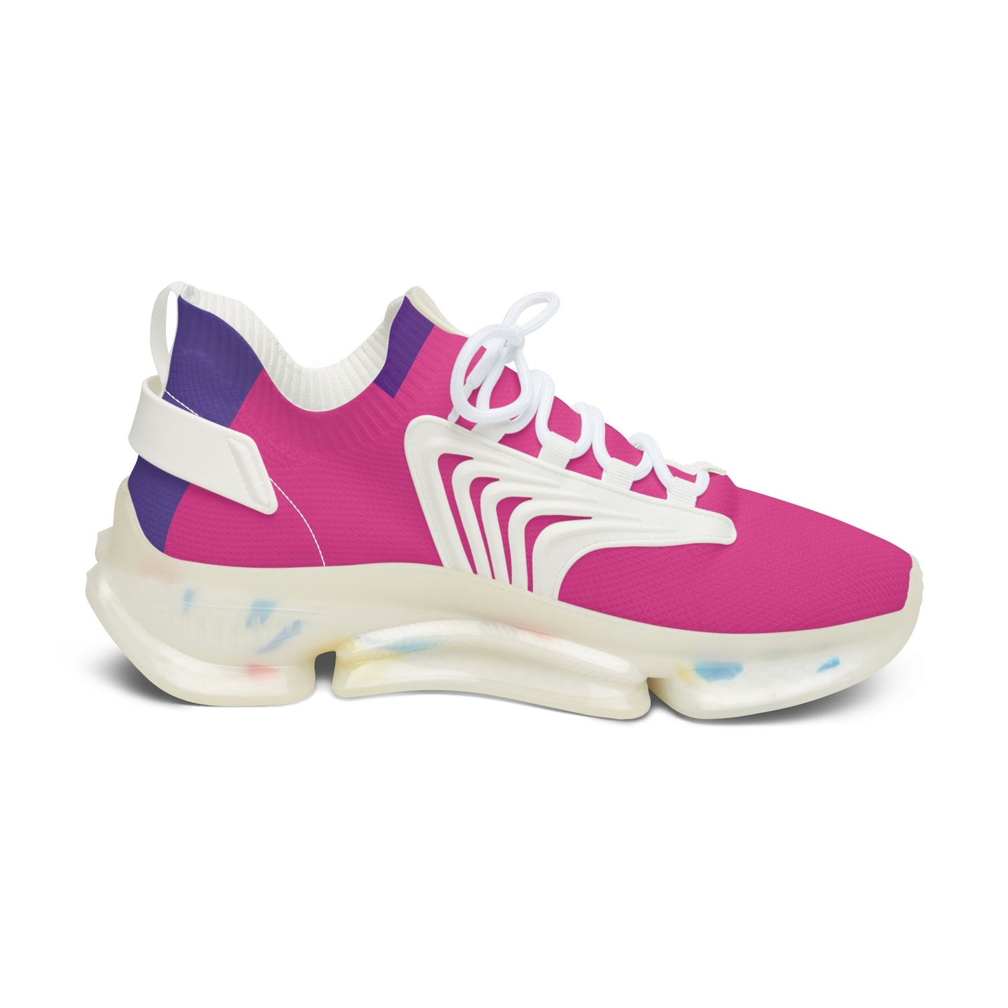 Women's Pink and Purple Sneakers