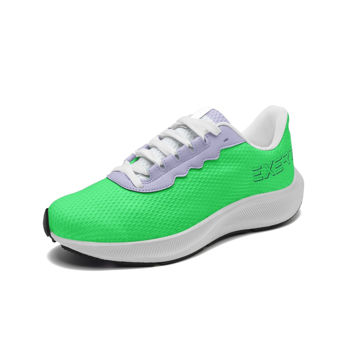 Green Sneakers Unisex Mesh Tech Performance Running Shoes