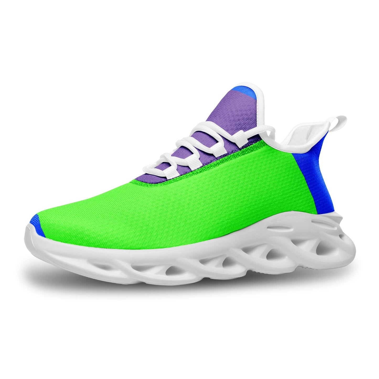 Green Sneakers Unisex Bounce Mesh Knit Sneakers