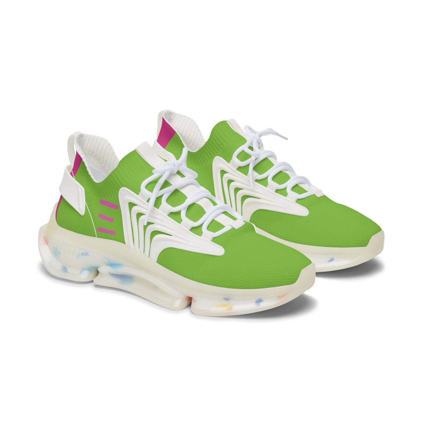 Women's Mesh Green Sneakers