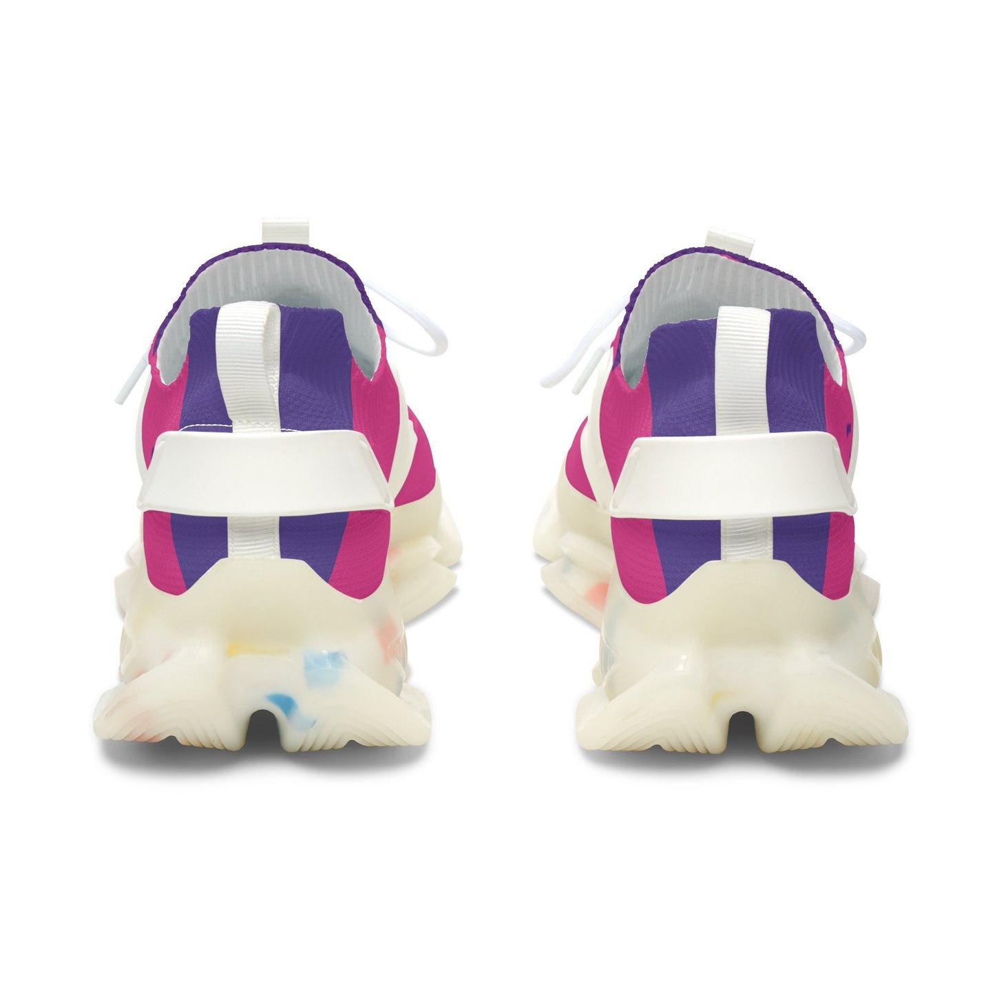 Women's Pink and Purple Sneakers