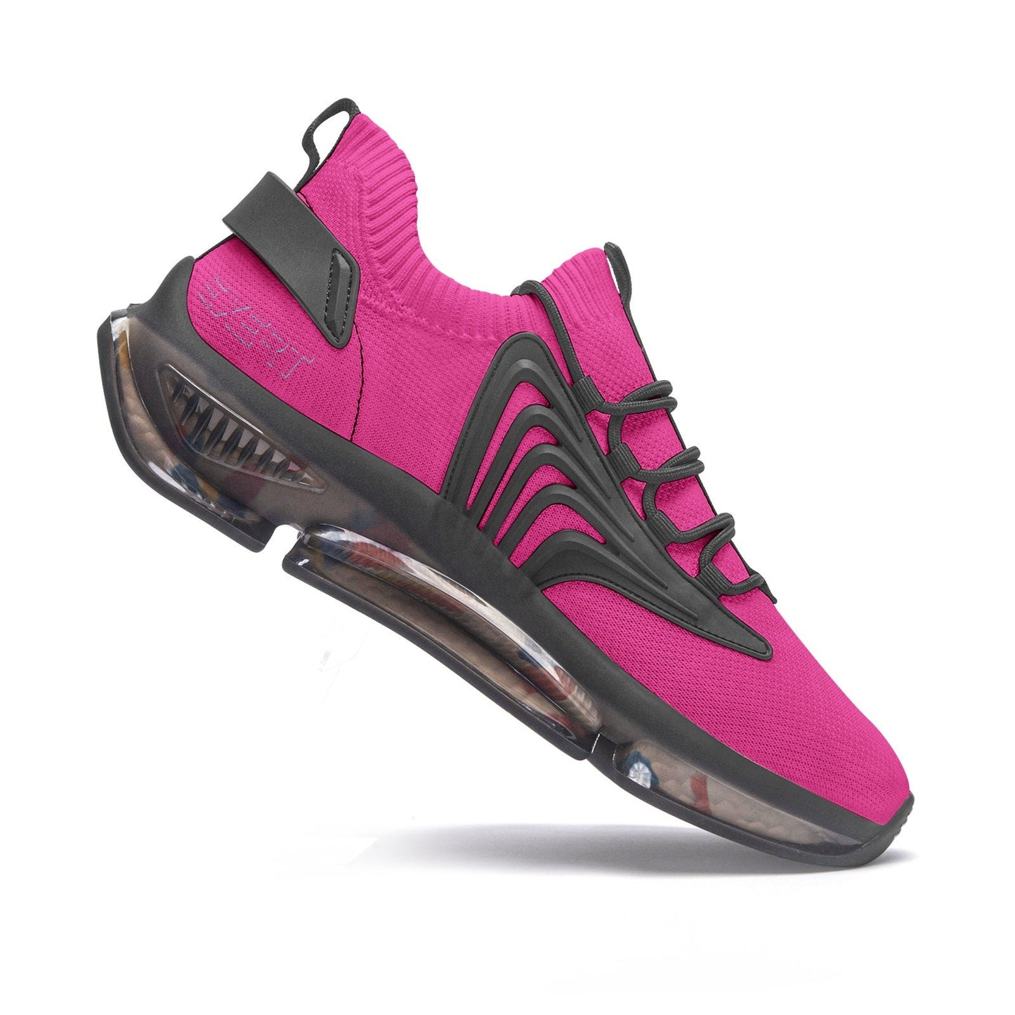 Mens Pink Running Shoes Unisex Low Top Mesh Sneakers